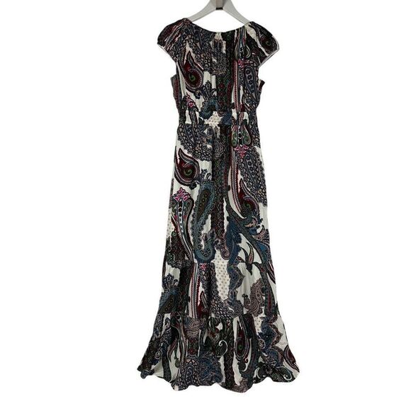 Soma Woven Shirred Maxi Bra Dress size XS - Picture 4 of 12